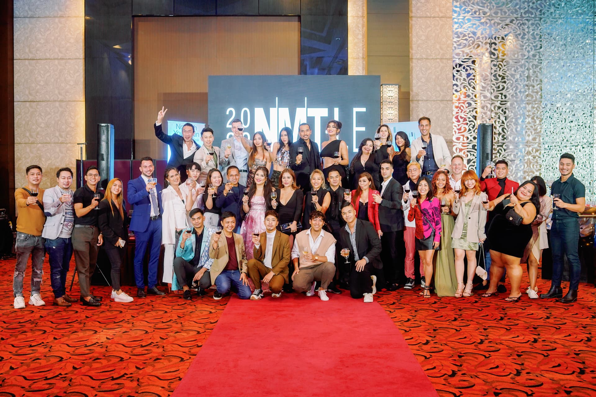 Large group event at the network marketing leadership conference